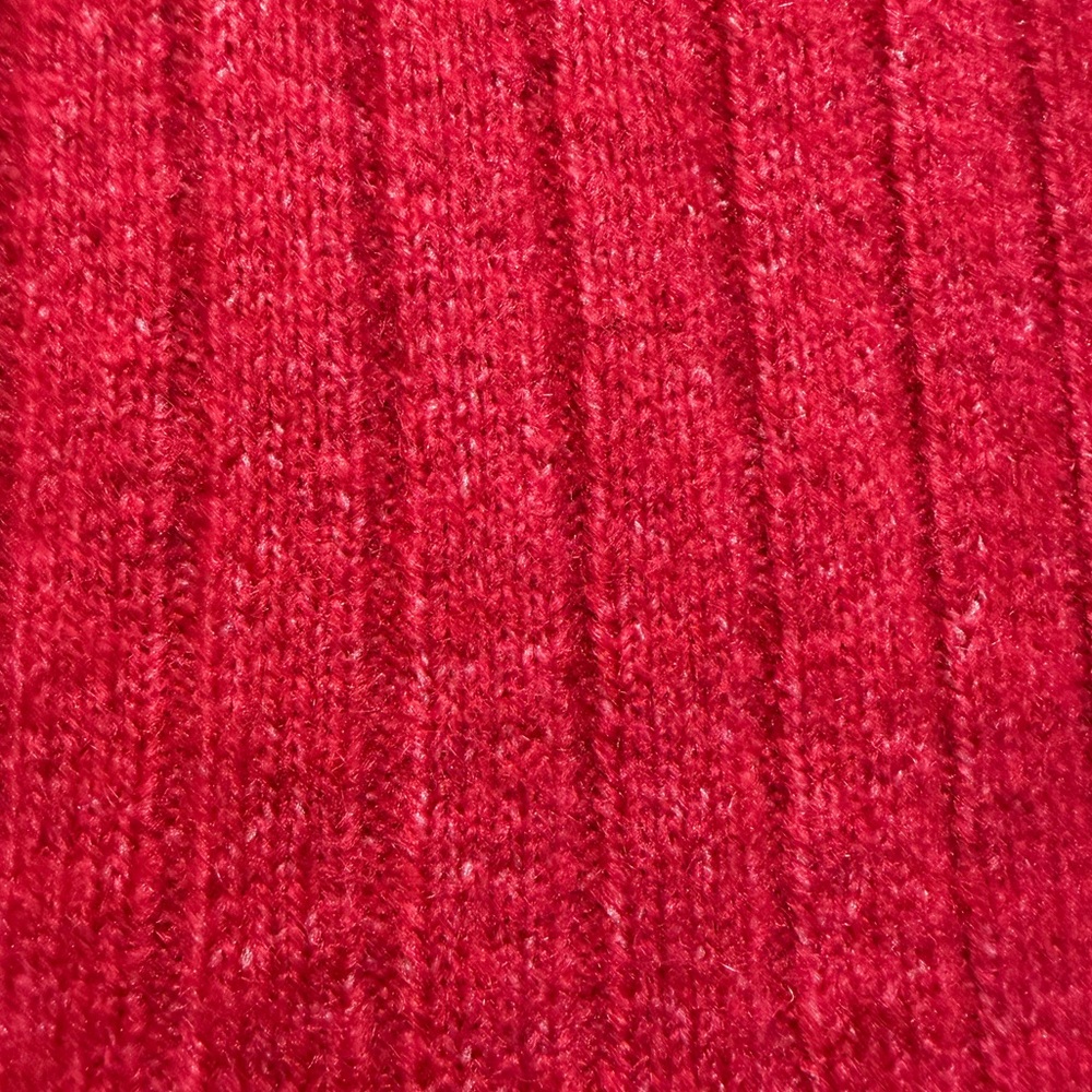 NWT LOFT Ribbed Raspberry Pink Wrap Sweater - Size Small - Picture 7 of 7